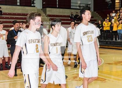 Thumbnail 2 in Valley Christian vs. Mountain View (CIF-CCS DII Championship) photogallery.