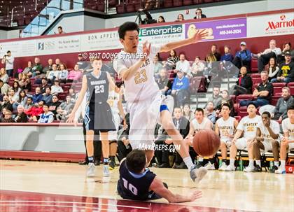 Thumbnail 2 in Valley Christian vs. Mountain View (CIF-CCS DII Championship) photogallery.