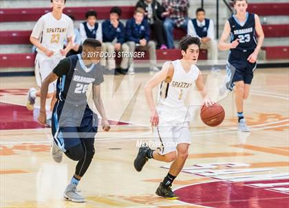 Thumbnail 1 in Valley Christian vs. Mountain View (CIF-CCS DII Championship) photogallery.