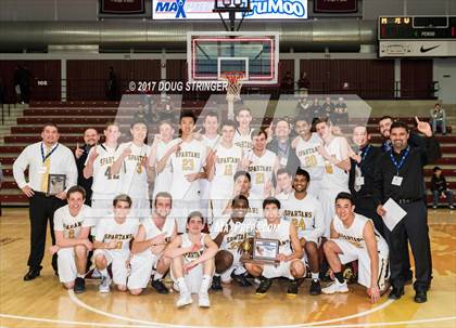 Thumbnail 1 in Valley Christian vs. Mountain View (CIF-CCS DII Championship) photogallery.