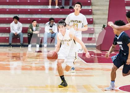 Thumbnail 2 in Valley Christian vs. Mountain View (CIF-CCS DII Championship) photogallery.
