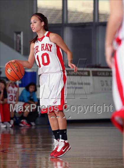 Thumbnail 2 in College Park vs W.B. Ray (McDonald's Texas Invitational) photogallery.
