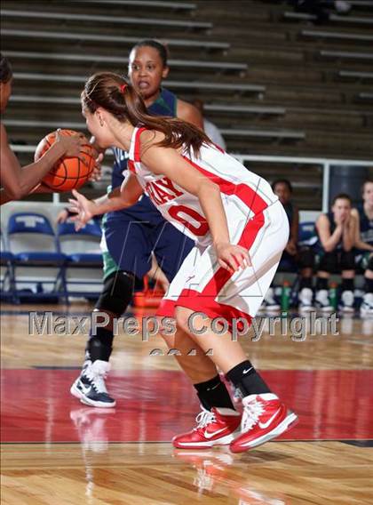 Thumbnail 2 in College Park vs W.B. Ray (McDonald's Texas Invitational) photogallery.