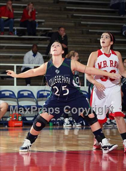 Thumbnail 1 in College Park vs W.B. Ray (McDonald's Texas Invitational) photogallery.