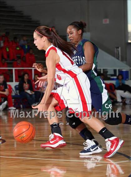Thumbnail 3 in College Park vs W.B. Ray (McDonald's Texas Invitational) photogallery.