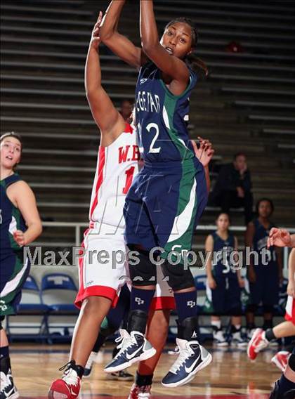 Thumbnail 1 in College Park vs W.B. Ray (McDonald's Texas Invitational) photogallery.