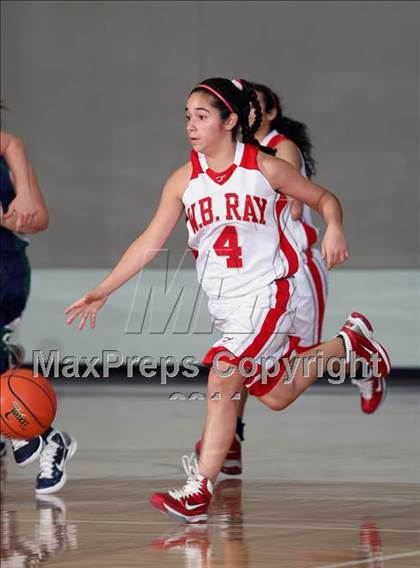 Thumbnail 2 in College Park vs W.B. Ray (McDonald's Texas Invitational) photogallery.