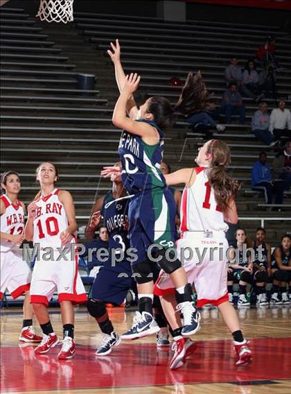 Thumbnail 1 in College Park vs W.B. Ray (McDonald's Texas Invitational) photogallery.