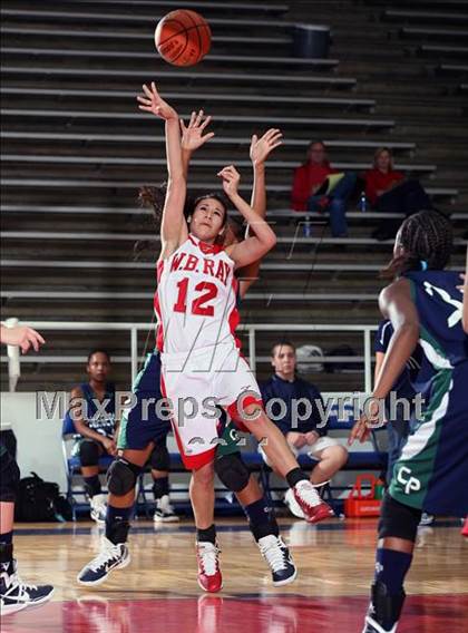 Thumbnail 1 in College Park vs W.B. Ray (McDonald's Texas Invitational) photogallery.