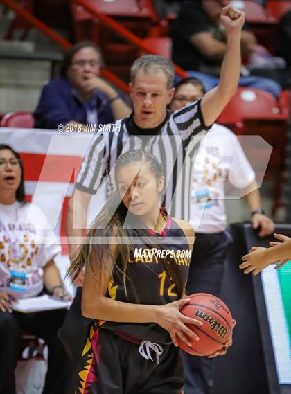 Thumbnail 1 in Santa Fe Indian @ Moriarty (NMAA 4A Quarterfinal) photogallery.