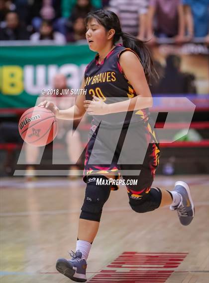 Thumbnail 1 in Santa Fe Indian @ Moriarty (NMAA 4A Quarterfinal) photogallery.
