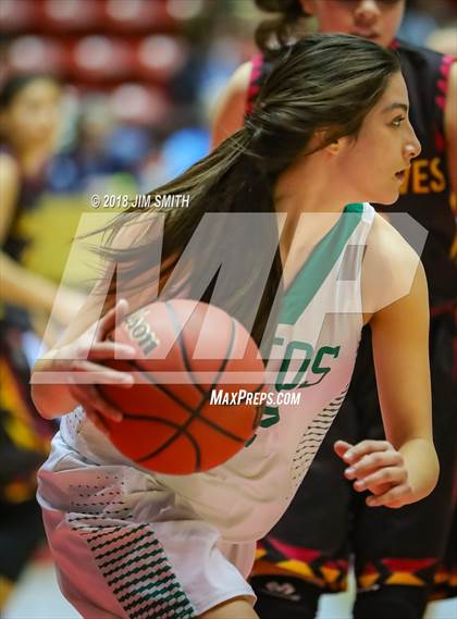 Thumbnail 1 in Santa Fe Indian @ Moriarty (NMAA 4A Quarterfinal) photogallery.