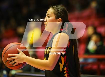 Thumbnail 3 in Santa Fe Indian @ Moriarty (NMAA 4A Quarterfinal) photogallery.