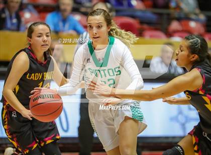 Thumbnail 3 in Santa Fe Indian @ Moriarty (NMAA 4A Quarterfinal) photogallery.