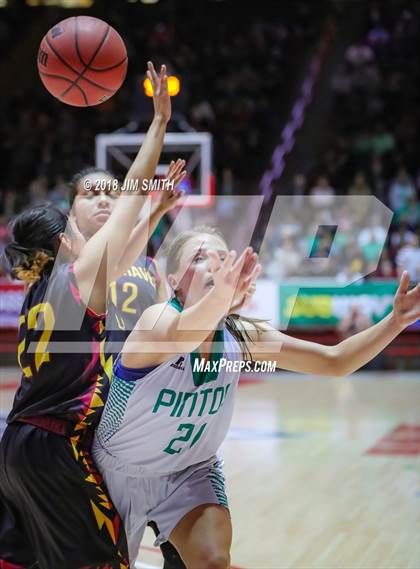 Thumbnail 3 in Santa Fe Indian @ Moriarty (NMAA 4A Quarterfinal) photogallery.