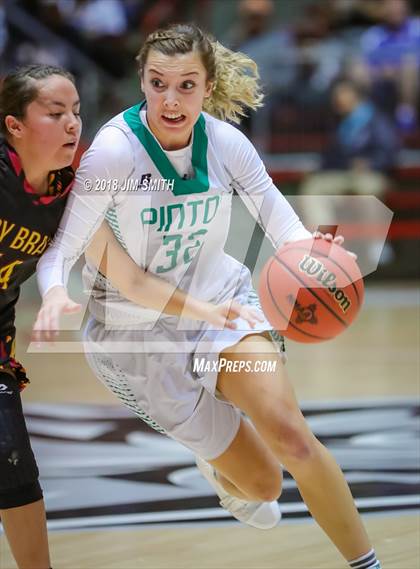 Thumbnail 1 in Santa Fe Indian @ Moriarty (NMAA 4A Quarterfinal) photogallery.