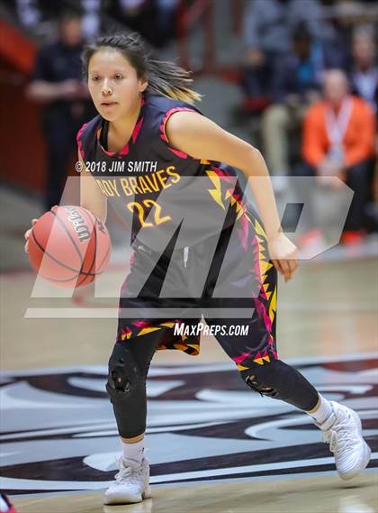 Thumbnail 1 in Santa Fe Indian @ Moriarty (NMAA 4A Quarterfinal) photogallery.