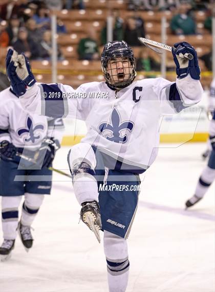 Thumbnail 1 in St. Thomas Aquinas vs Dover (NHIAA D2 Final) photogallery.