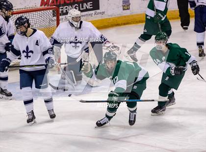 Thumbnail 1 in St. Thomas Aquinas vs Dover (NHIAA D2 Final) photogallery.