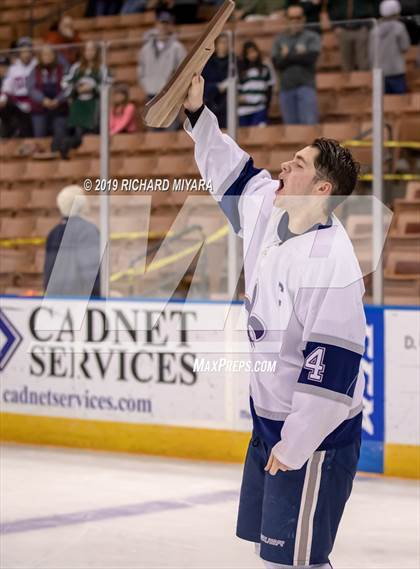 Thumbnail 2 in St. Thomas Aquinas vs Dover (NHIAA D2 Final) photogallery.