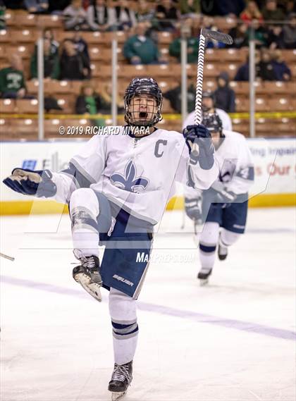 Thumbnail 3 in St. Thomas Aquinas vs Dover (NHIAA D2 Final) photogallery.
