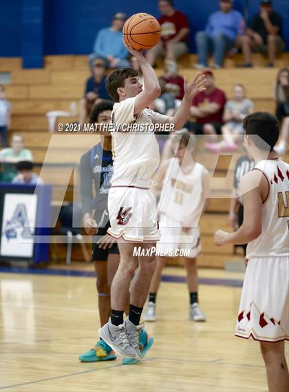 Thumbnail 3 in Clarksville Academy vs. Van Buren County (PCB Marlin Christmas Classic) photogallery.