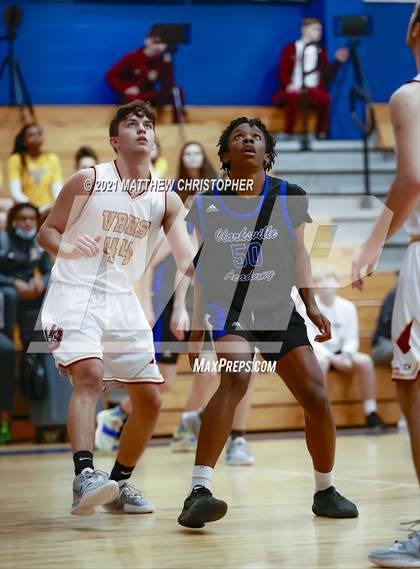 Thumbnail 3 in Clarksville Academy vs. Van Buren County (PCB Marlin Christmas Classic) photogallery.