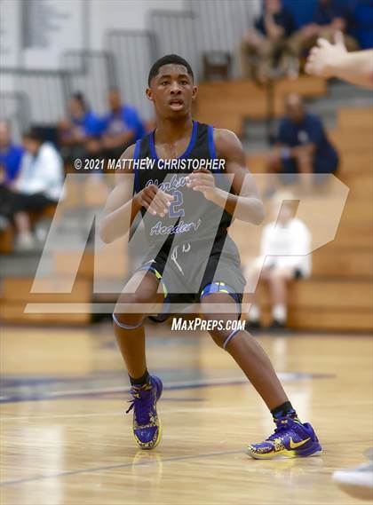 Thumbnail 2 in Clarksville Academy vs. Van Buren County (PCB Marlin Christmas Classic) photogallery.