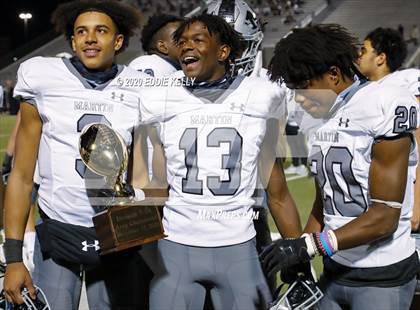 Thumbnail 2 in Martin vs. Lewisville (UIL 6A Area Playoff) photogallery.