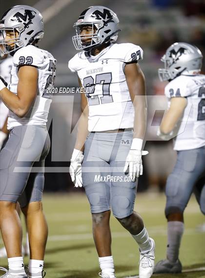 Thumbnail 1 in Martin vs. Lewisville (UIL 6A Area Playoff) photogallery.