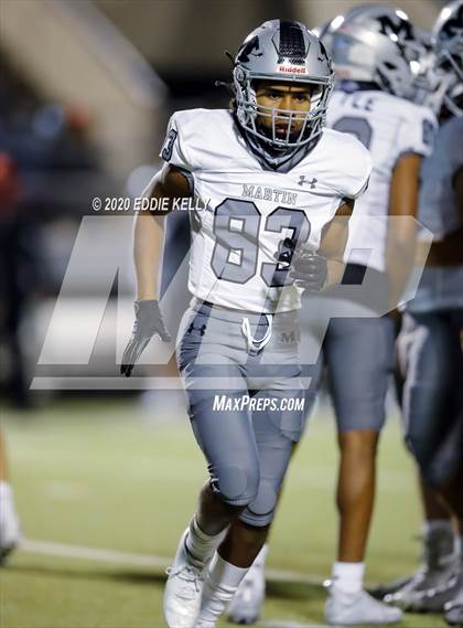Thumbnail 2 in Martin vs. Lewisville (UIL 6A Area Playoff) photogallery.