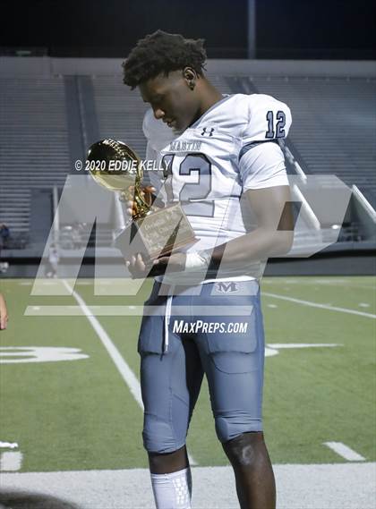 Thumbnail 1 in Martin vs. Lewisville (UIL 6A Area Playoff) photogallery.