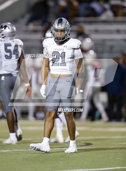 Thumbnail 3 in Martin vs. Lewisville (UIL 6A Area Playoff) photogallery.