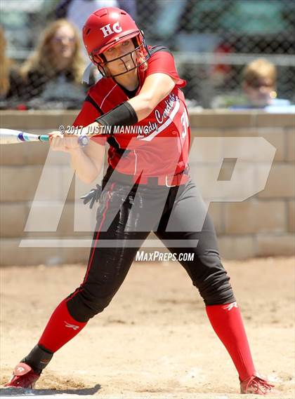 Thumbnail 3 in Harmony Grove vs. Harding Academy (AHSAA 3A Regional Playoff) photogallery.