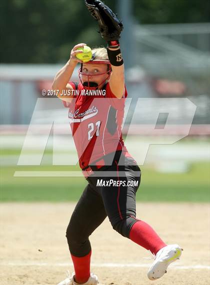Thumbnail 3 in Harmony Grove vs. Harding Academy (AHSAA 3A Regional Playoff) photogallery.