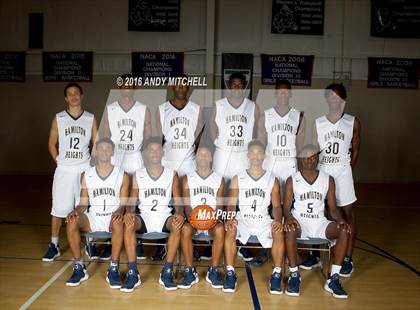 Thumbnail 2 in Hamilton Heights Christian Academy (Preseason Photo Shoot)  photogallery.