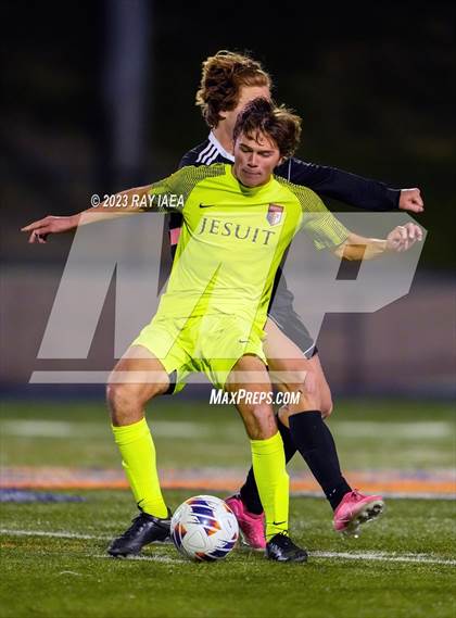 Thumbnail 3 in Jesuit vs. Rio Americano (CIF SJS D2 Final) photogallery.