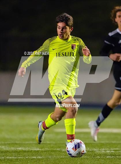 Thumbnail 3 in Jesuit vs. Rio Americano (CIF SJS D2 Final) photogallery.