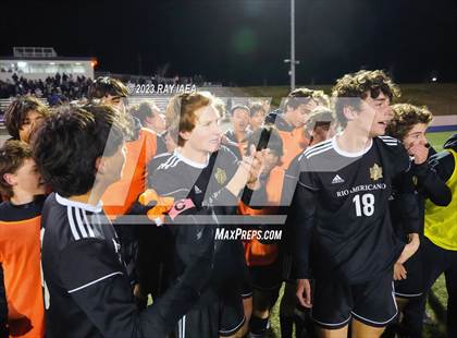 Thumbnail 3 in Jesuit vs. Rio Americano (CIF SJS D2 Final) photogallery.