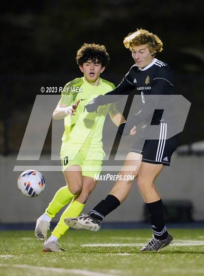 Thumbnail 3 in Jesuit vs. Rio Americano (CIF SJS D2 Final) photogallery.