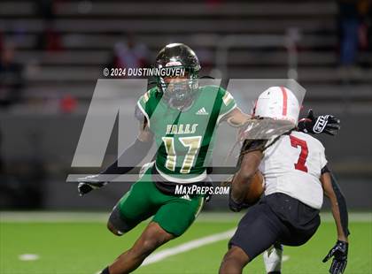 Thumbnail 2 in Bellaire @ Cypress Falls (UIL Football 6A D1 Region III Bi-District) photogallery.