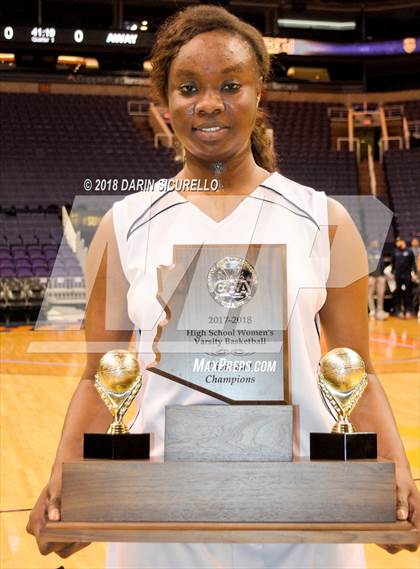 Thumbnail 1 in Bella Vista College Preparatory School vs. AZ Compass Prep (CAA D1 Final) photogallery.