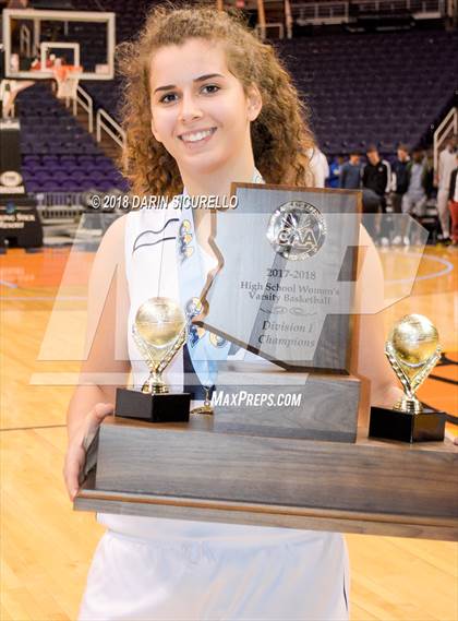 Thumbnail 1 in Bella Vista College Preparatory School vs. AZ Compass Prep (CAA D1 Final) photogallery.