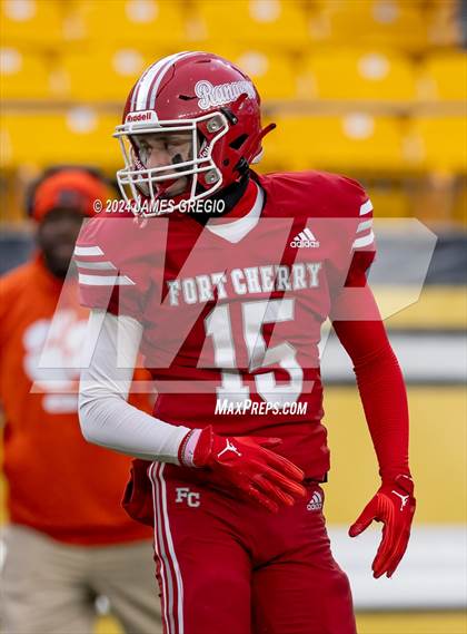 Thumbnail 1 in Fort Cherry vs. Clairton (PIAA 1A Quarterfinal) photogallery.