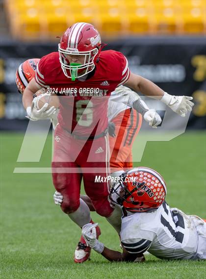Thumbnail 3 in Fort Cherry vs. Clairton (PIAA 1A Quarterfinal) photogallery.