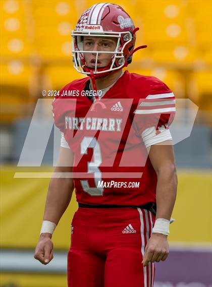 Thumbnail 1 in Fort Cherry vs. Clairton (PIAA 1A Quarterfinal) photogallery.