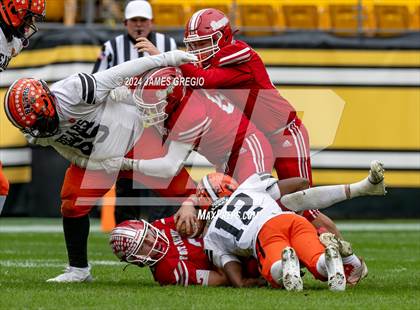 Thumbnail 2 in Fort Cherry vs. Clairton (PIAA 1A Quarterfinal) photogallery.