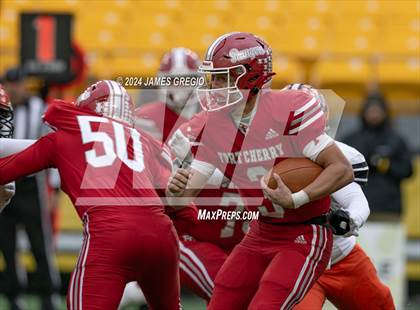 Thumbnail 2 in Fort Cherry vs. Clairton (PIAA 1A Quarterfinal) photogallery.