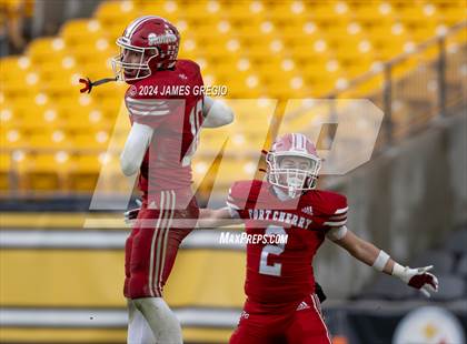 Thumbnail 2 in Fort Cherry vs. Clairton (PIAA 1A Quarterfinal) photogallery.