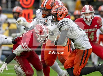 Thumbnail 2 in Fort Cherry vs. Clairton (PIAA 1A Quarterfinal) photogallery.